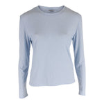 Long Sleeve Solid Crop Tee - Denny's