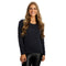 Long Sleeve Solid Crop Tee - Denny's