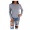 Long Sleeve Solid Crop Tee - Denny's