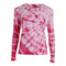 Long Sleeve Spin Tie Dye Crop Crew - Denny's