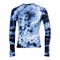 Long Sleeve Tie Dye Crop Tee - Denny's