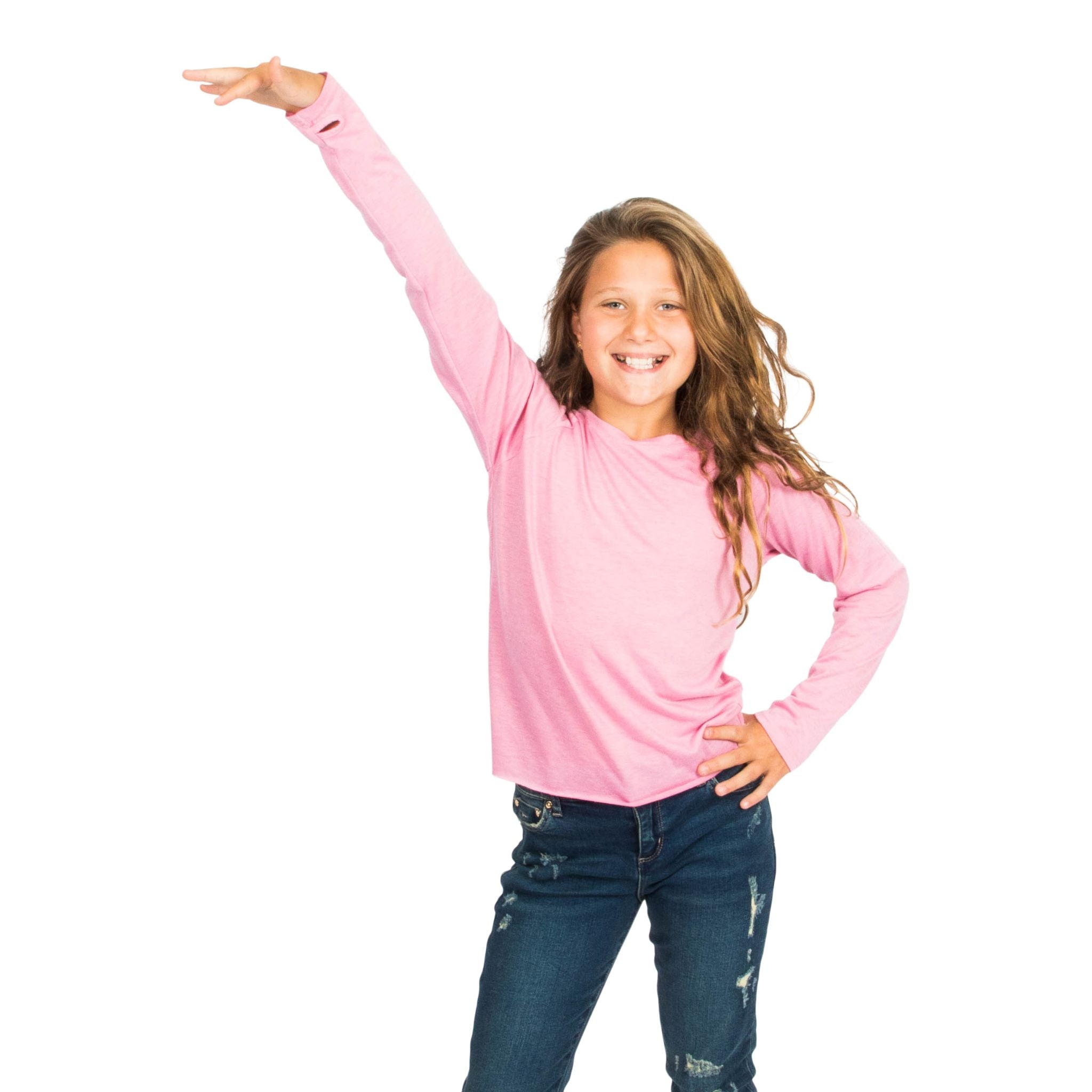 Crop Thumbhole Tee - Denny's