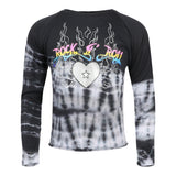 Heart Love Wing Crop Shirt - Denny's
