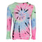 Long Sleeve Top with Cosmic Spin Black Tie Dye - Denny's