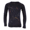 Gold Silver Neon Pink White Metallic Long Sleeve Top - Denny's