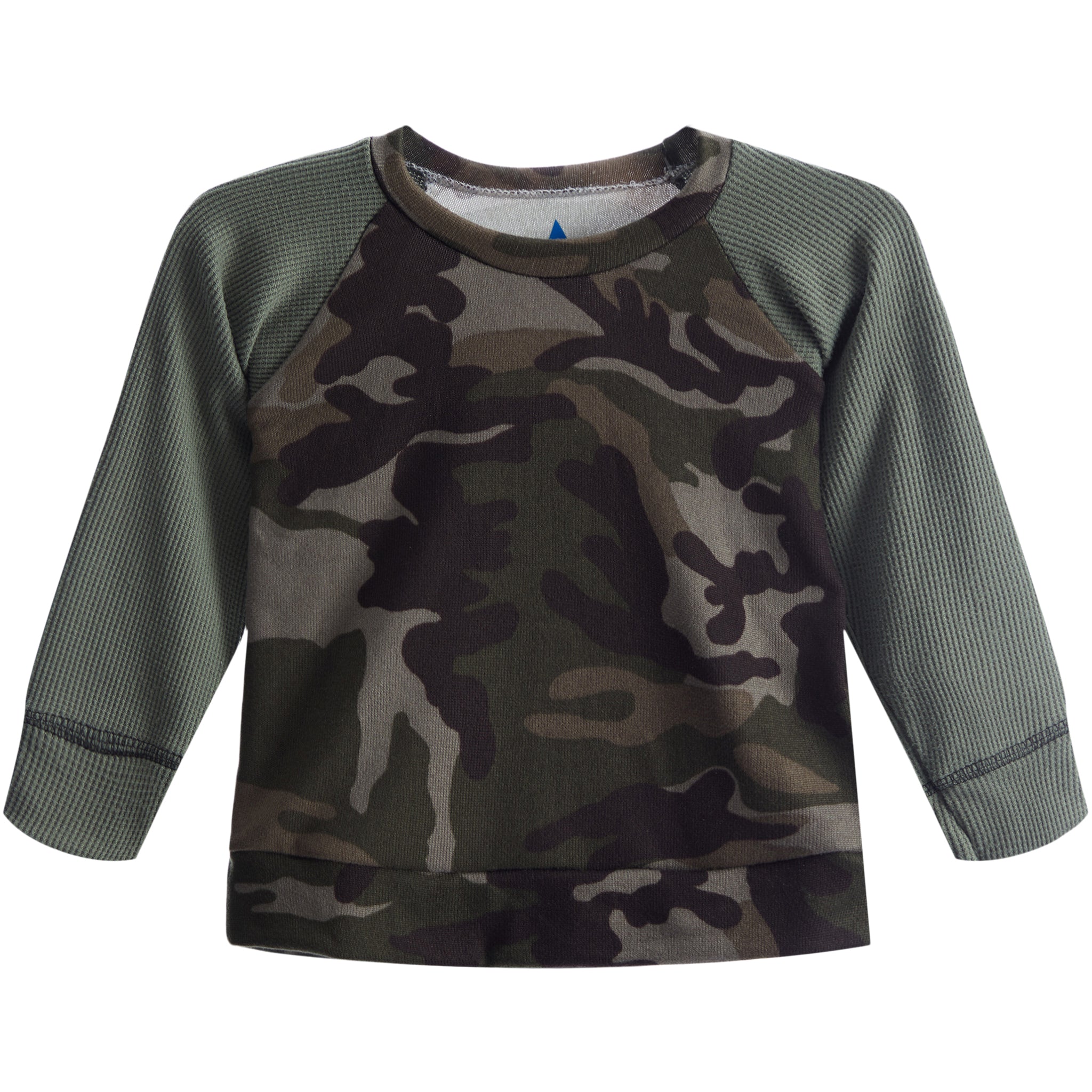 Camo Knit Raglan Sweatshirt - Denny's