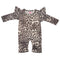 Grey Leopard Sleeve Coverall - Denny's