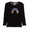 Glitter Rainbow & Stars Tee - Denny's