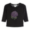 Purple Rose Tee - Denny's