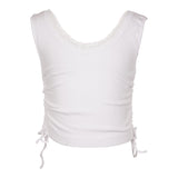 Side Tie Scoop Tank - Denny's
