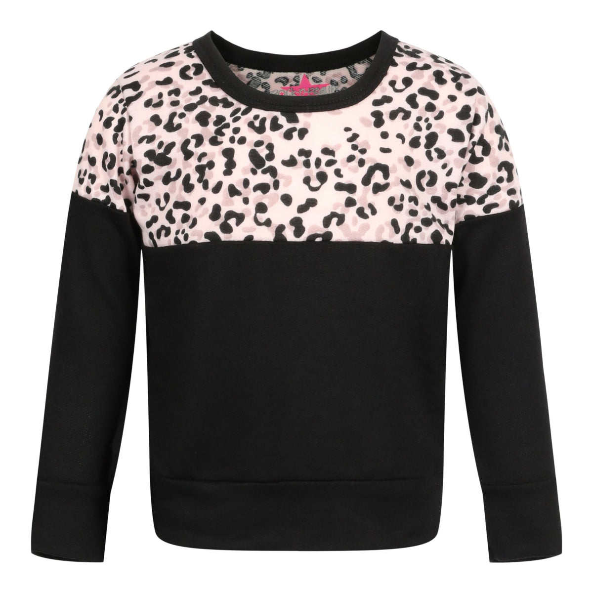 Colorblock Cheetah Banded Bottom Top | Denny's