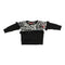 Ruffle Sweatshirt With Leopard Floral Hacci - Denny's