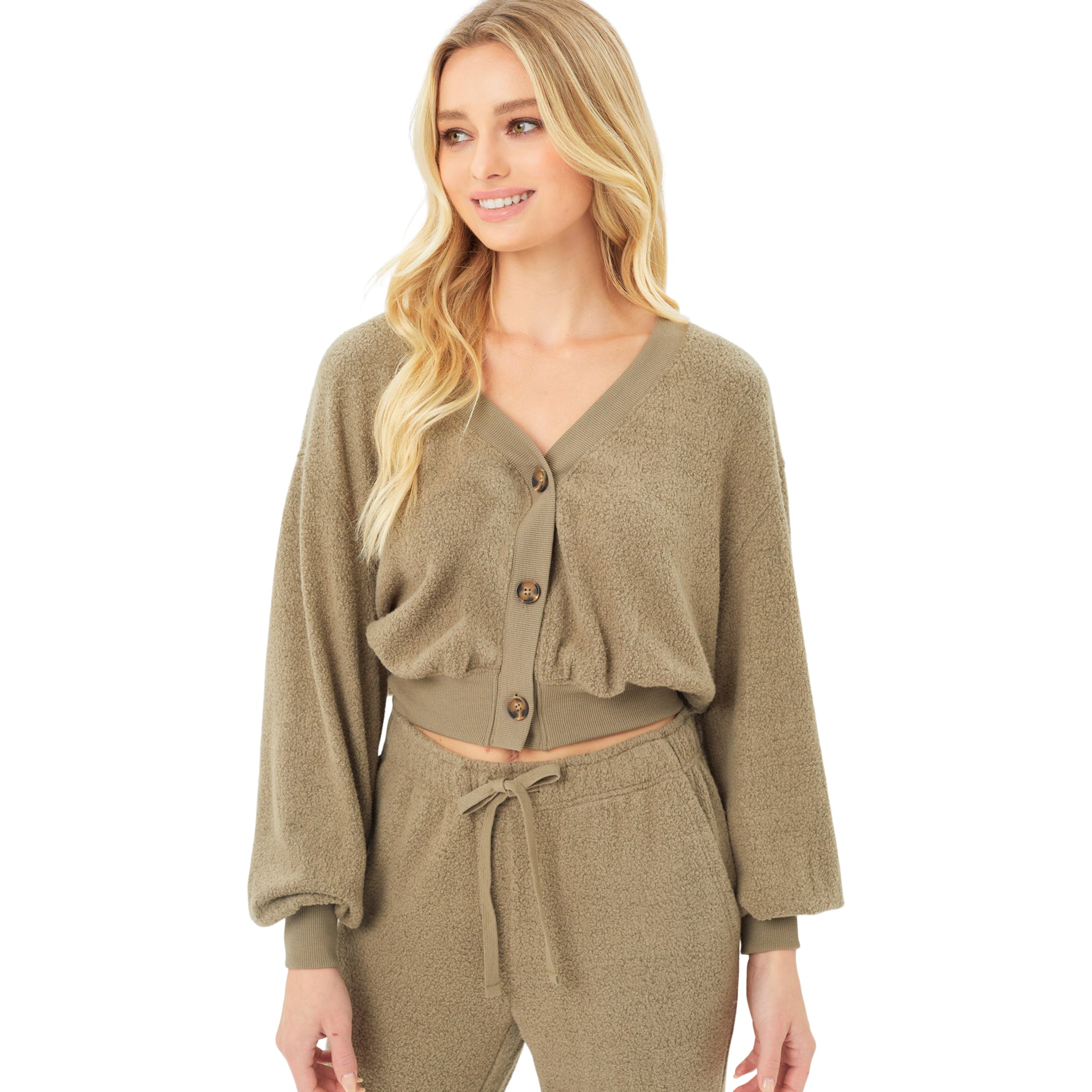 Soft Crop Cardigan - Denny's