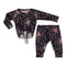 2pc Ditzy Navy Floral Set - Denny's