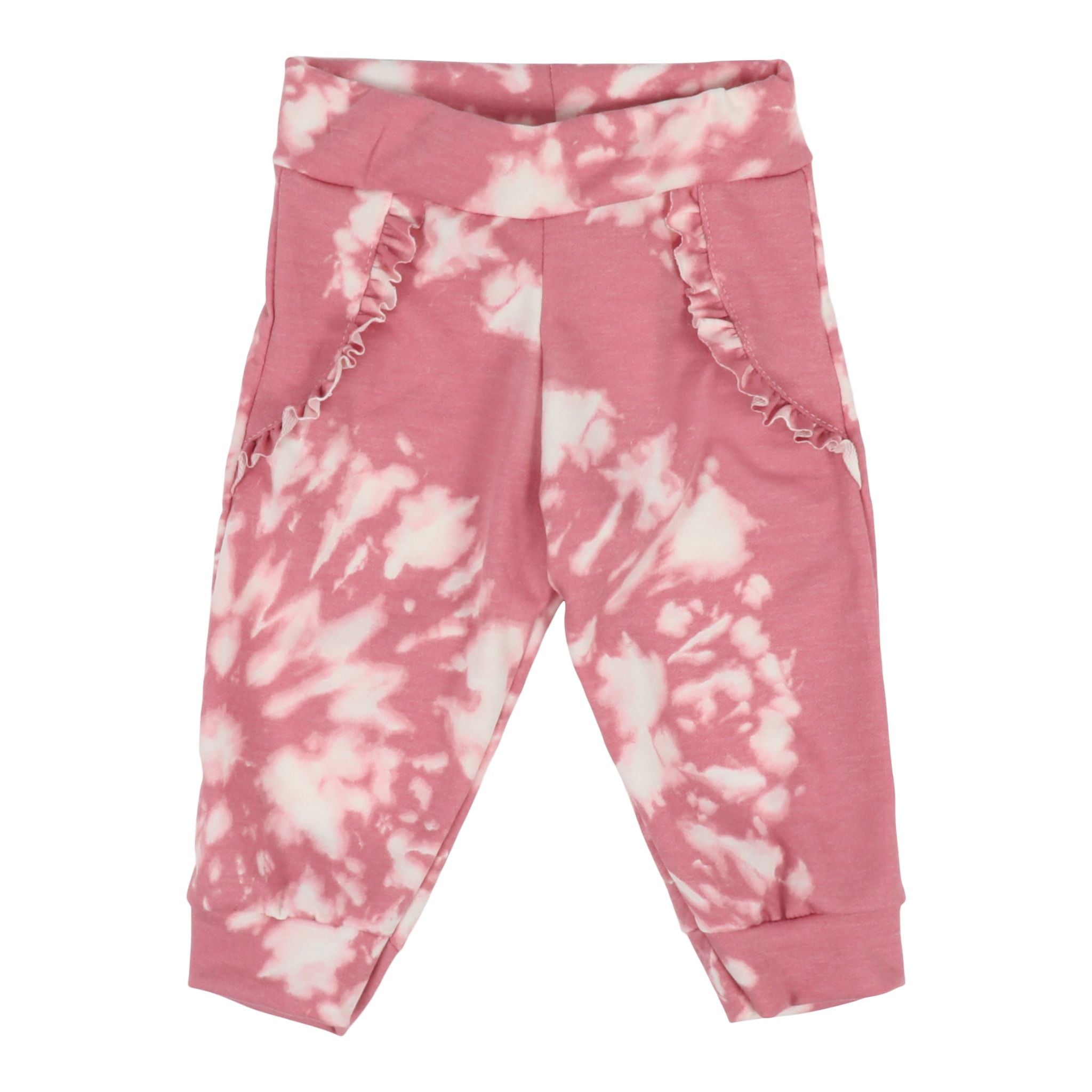 Tie Dye Ruffle Jogger - Denny's