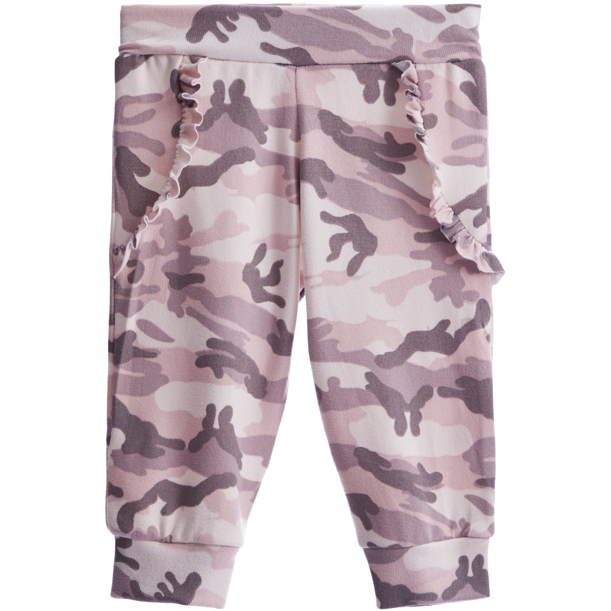 Knit Camo Ruffle Jogpant - Denny's