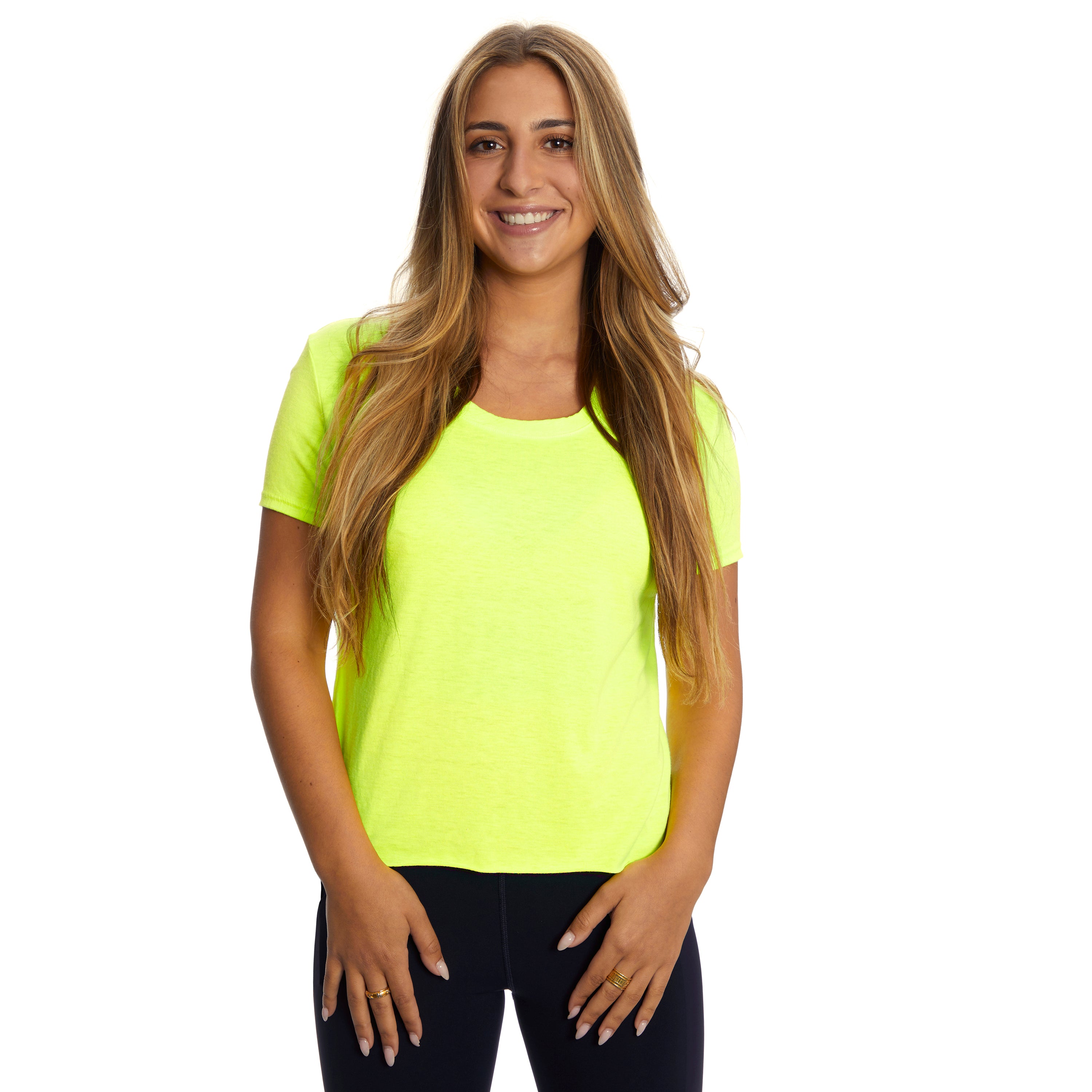 Neon Crop Tee - Denny's