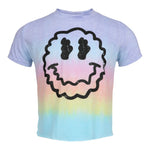 Squiggle Smiley Angie Tie Dye Tee - Denny's