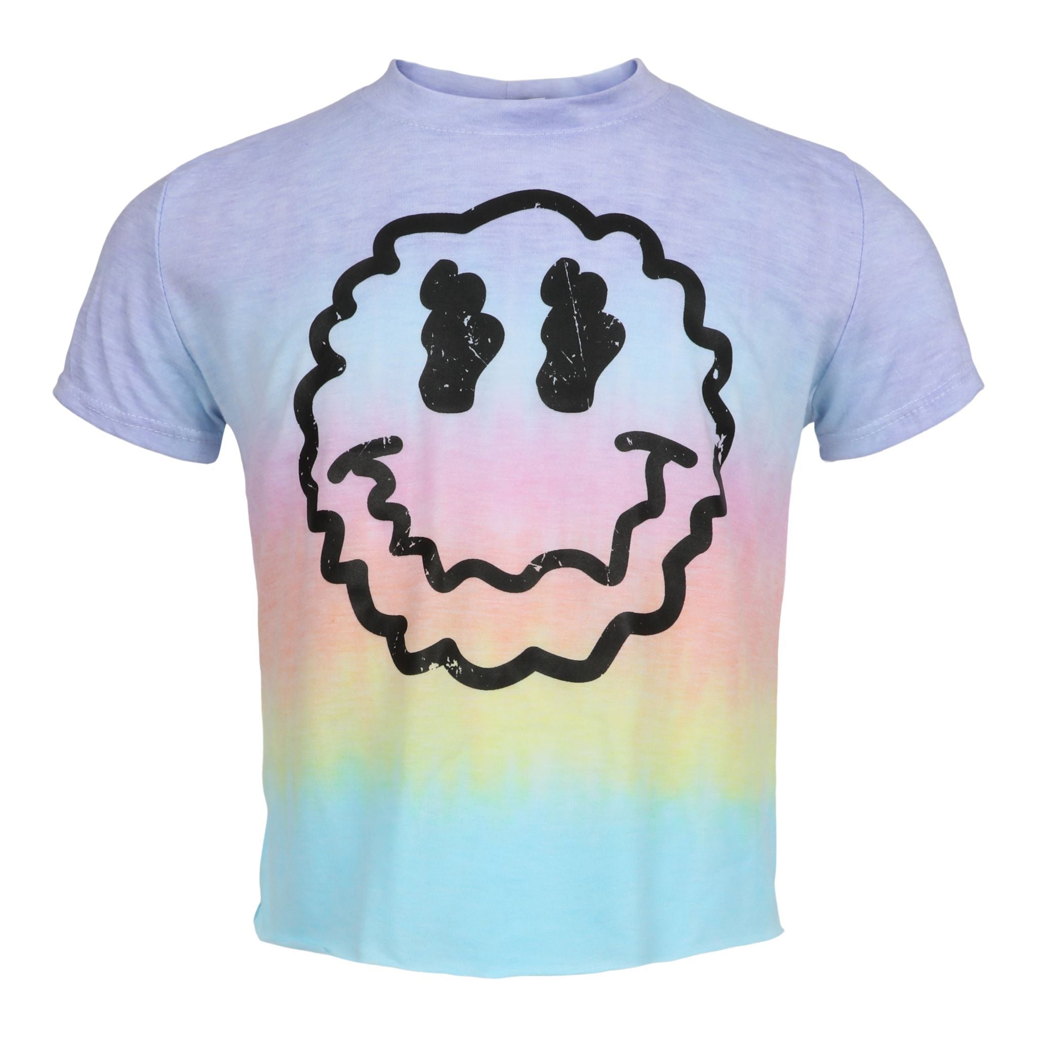 Squiggle Smiley Angie Tie Dye Tee - Denny's