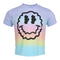 Squiggle Smiley Angie Tie Dye Tee - Denny's