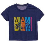 Miami Crop Tee - Denny's