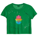 Hamsa Splatter Tee - Denny's