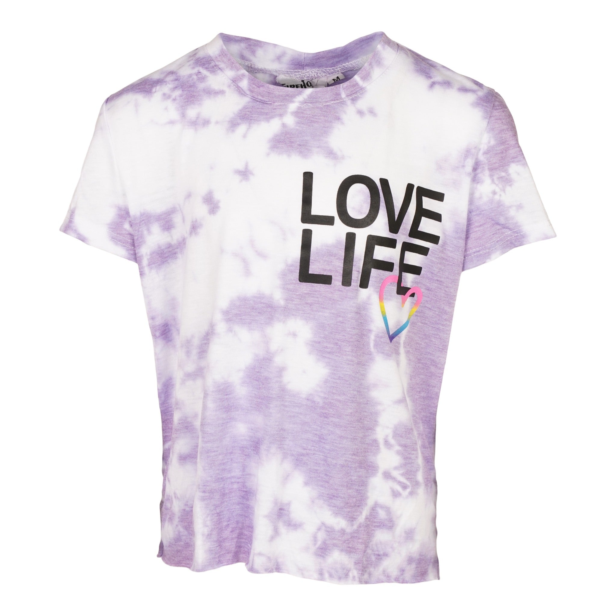 Love Life Tie Dye Short Sleeve Tee - Denny's