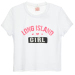 Long Island Girl Crop Tee - Denny's