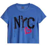 Drippy NYC Heart Crop Tee - Denny's