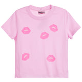 Neon Pink Lip Tee - Denny's