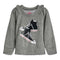 Sneaker Ruffle Sweatshirt - Denny's