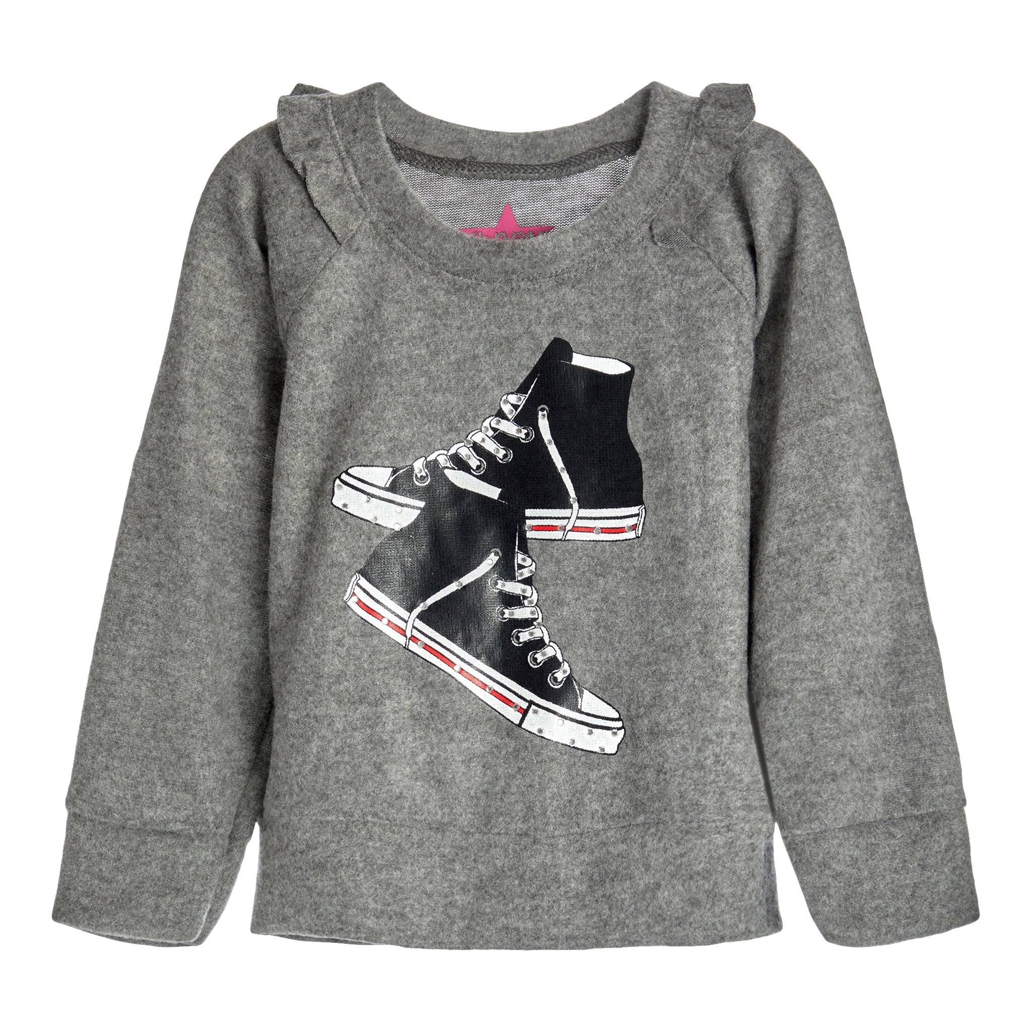Sneaker Ruffle Sweatshirt - Denny's