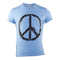 Short Sleeve Tee w Blk Peace Sign - Denny's