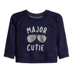 Major Cutie Raglan Sweatshirt - Denny's