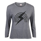 Black Rainbow Bolt Top - Denny's