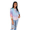 3/4 Sleeve Tie Dye Raglan - Denny's