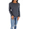 Long Sleeve With Ribbed Neck - Denny's