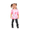 Long Sleeve Tie Dye Rib Neck - Denny's