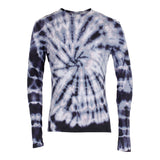 Long Sleeve Tie Dye Rib Neck - Denny's