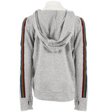 Long Sleeve Hoody with Rainbow Stripe - Denny's