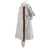 Long Sleeve Hoody with Rainbow Stripe - Denny's