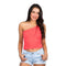 One Shoulder Ribbed Tank - Denny's