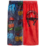 Extreme Dude Fuzzy Lounge Bermuda Shorts - Denny's