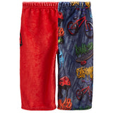Extreme Dude Fuzzy Lounge Bermuda Shorts - Denny's
