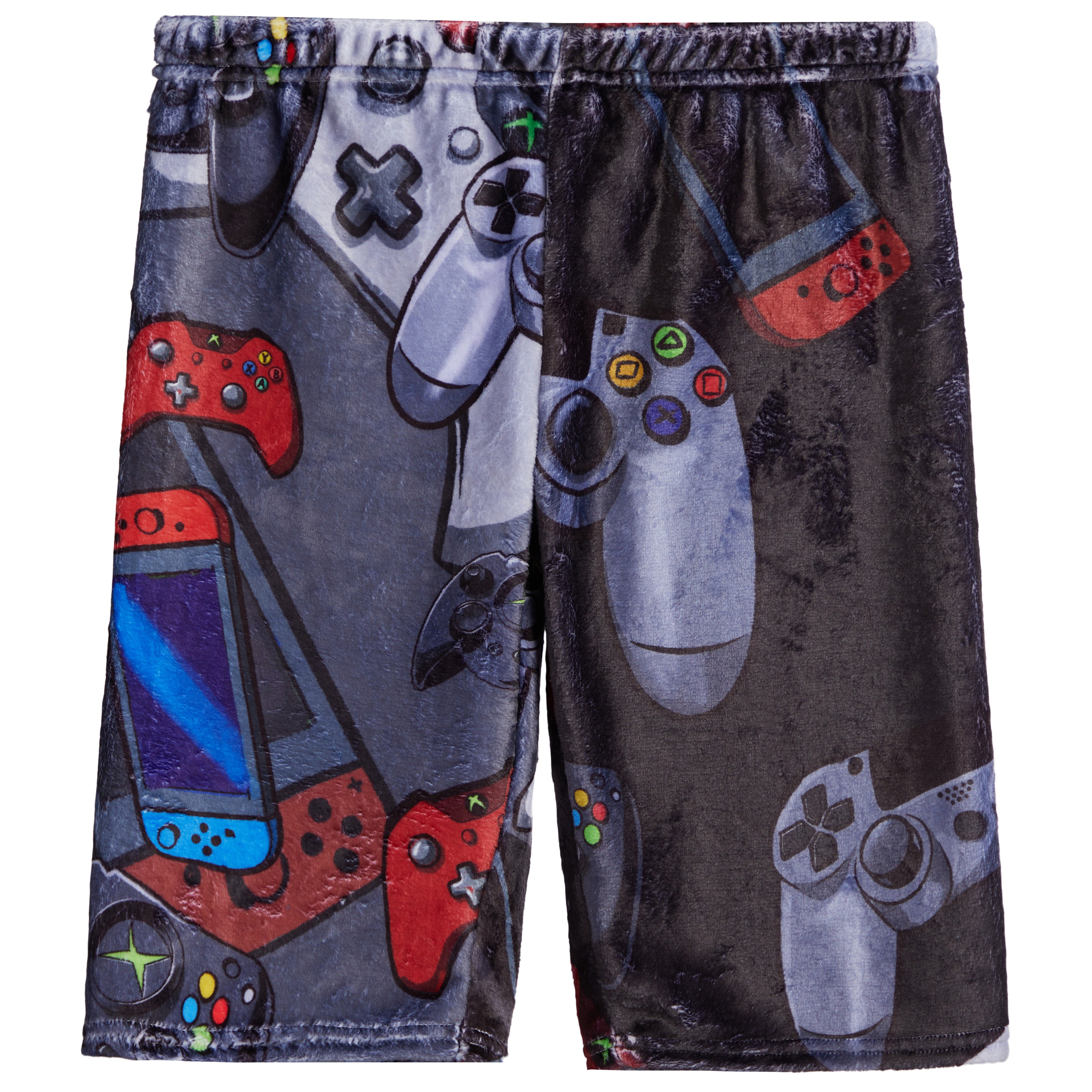 Game Time Fuzzy Bermuda Shorts - Denny's