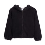 Oversized Sherpa Zip Hoodie - Denny's