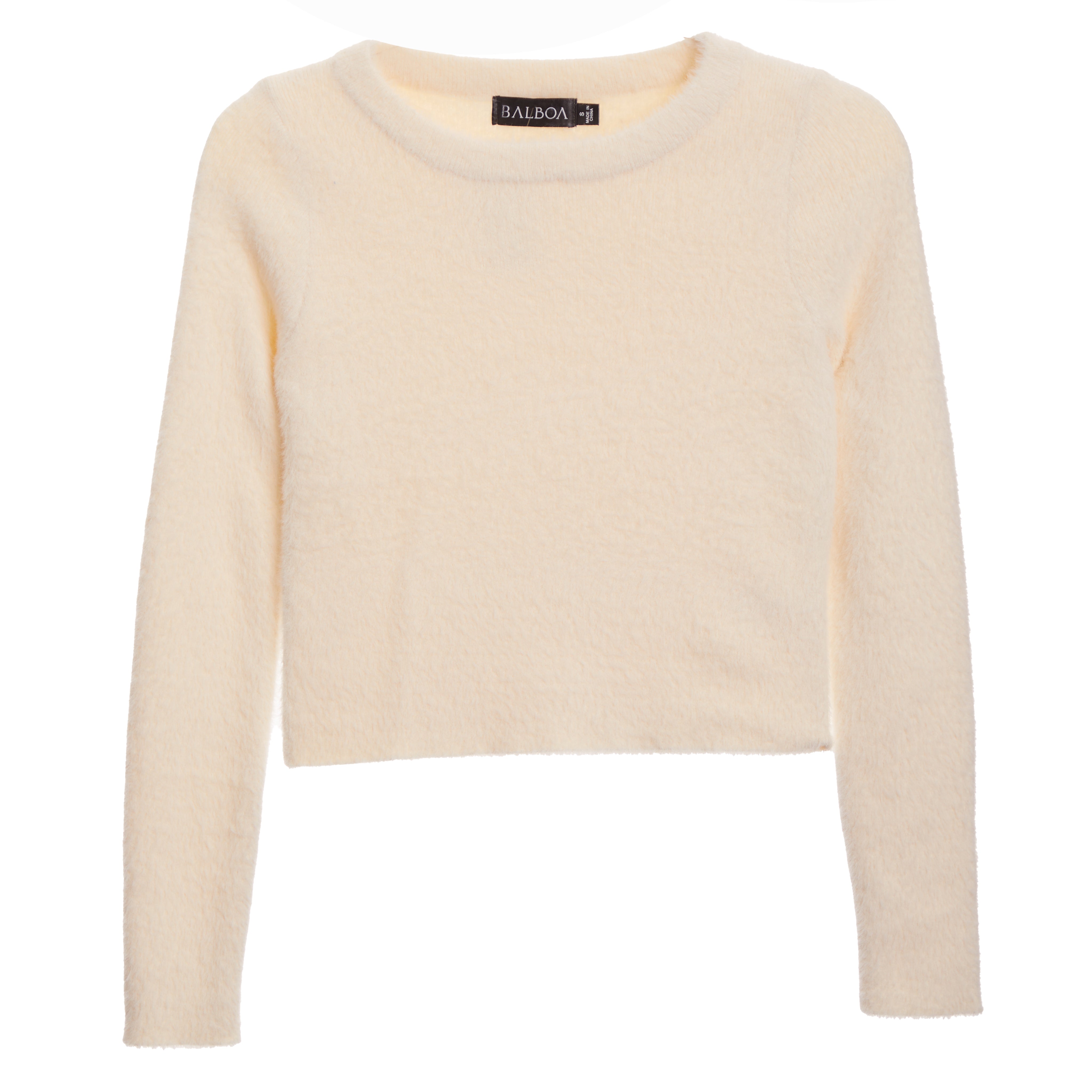 Fuzzy Crewneck Sweater - Denny's