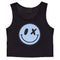 Blue Smiley Tank - Denny's
