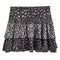 Tiered Ruffle Leopard Skirt - Denny's