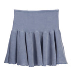 Rib Ruffle Skirt - Denny's